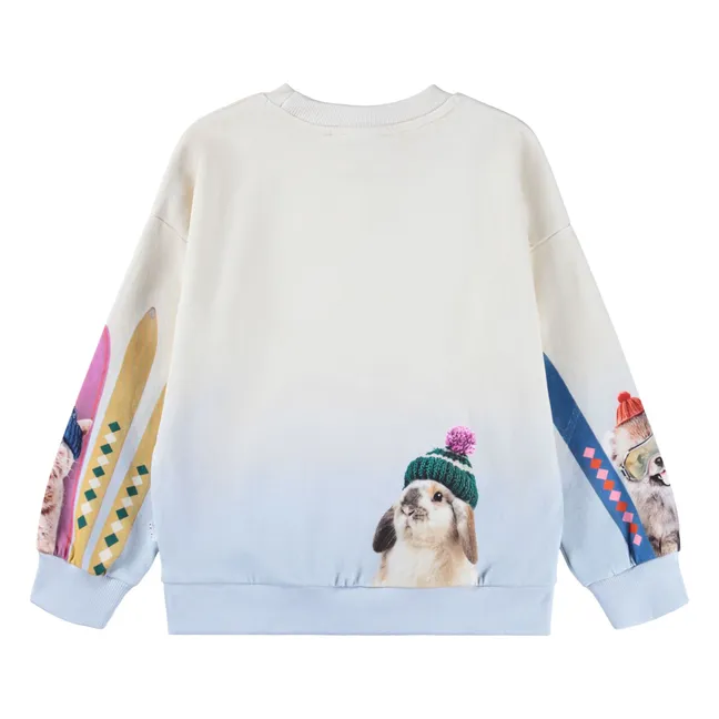 Sweat Maxi Kitty Miauu Coton Bio | Beige