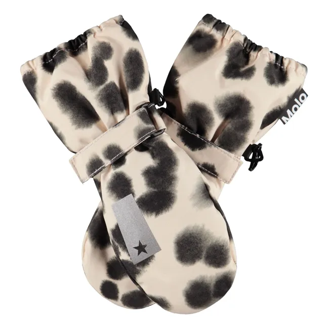 Skihandschuhe Igor Leopard | Beige