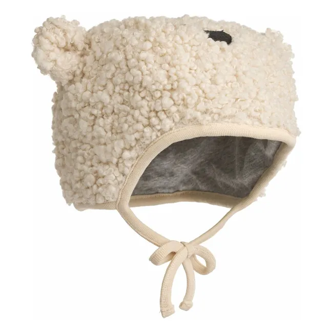 Gorro de fibra reciclada Kandis | Beige