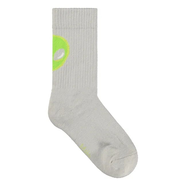 Lot de 2 Paires de Chaussettes Norman Alien | Noir