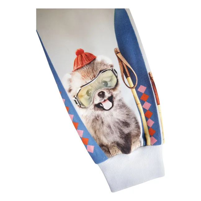 Sweat Maxi Kitty Miauu Coton Bio | Beige