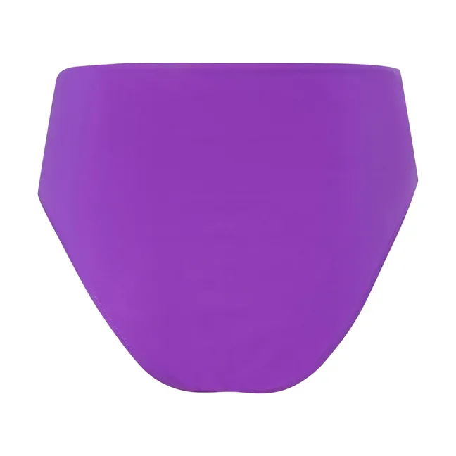 High Waist Bikini Bottom | Purple