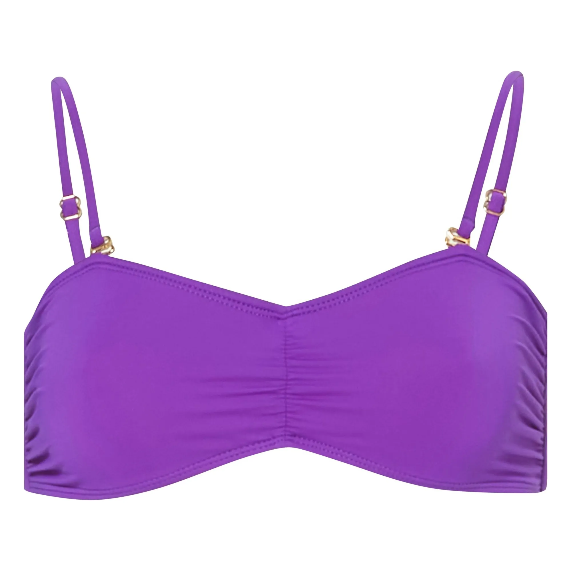 Haut De Maillot De Bain Bandeau | Violet- Image produit n°0