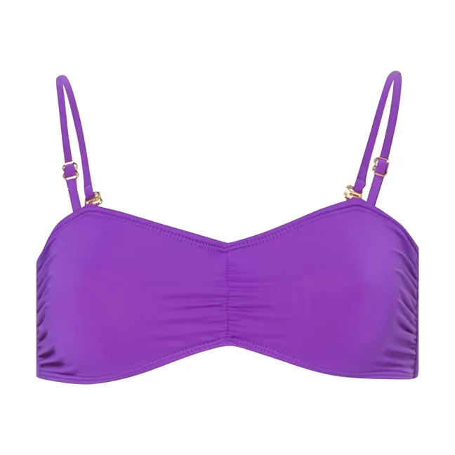 Bandeau Bikini Top | Purple