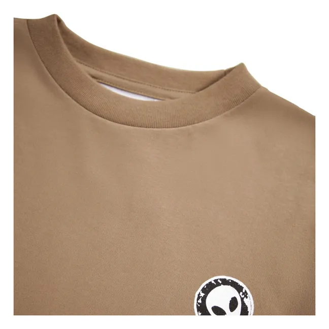 Rube organic cotton T-shirt | Brown