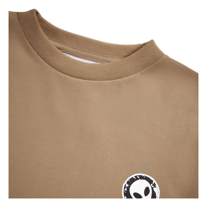 T-shirt Rube Coton Bio | Marron- Image produit n°2