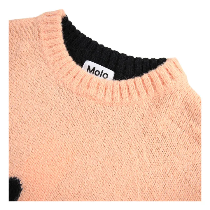 Bello Smile sweater | Powder pink- Product image n°3