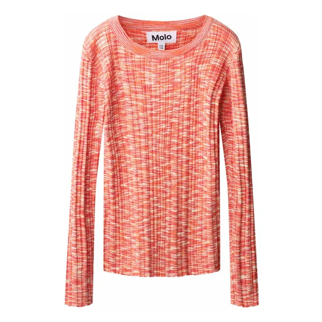 Gabriella T-Shirt | Korallenfarben