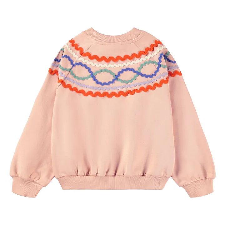 Sweat Marilyn Coton Bio | Rose poudré- Image produit n°1