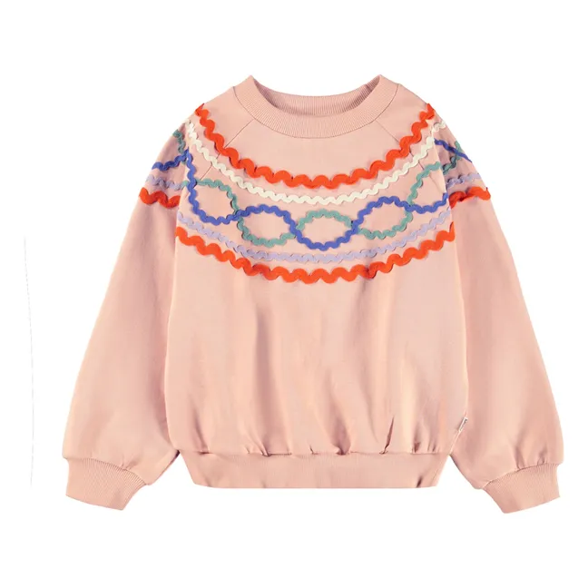Sweat Marilyn Coton Bio | Rose poudré