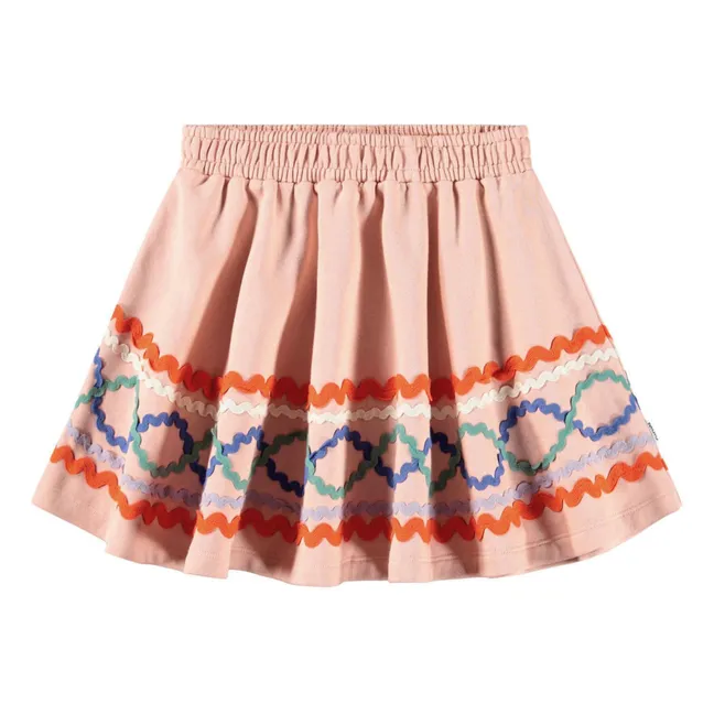 Falda Barbera Algodón orgánico | Rosa empolvado