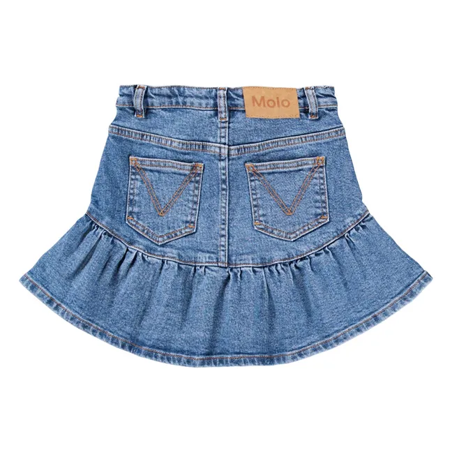 Jupe Bridget Coton Bio | Denim