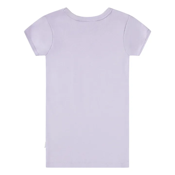 T-shirt Rhiannon Coton Bio | 	Lilas- Image produit n°2