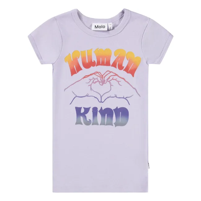 T-shirt Rhiannon Coton Bio | 	Lilas
