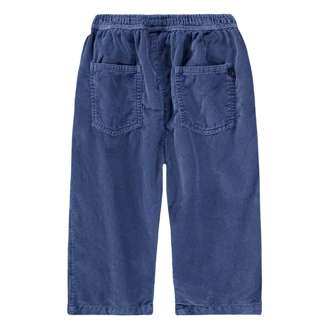 Pantalon Sois Coton Bio | Bleu marine