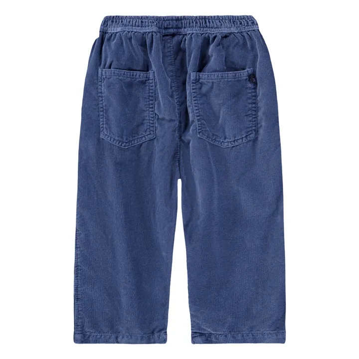 Pantalon Sois Coton Bio | Bleu marine- Image produit n°2
