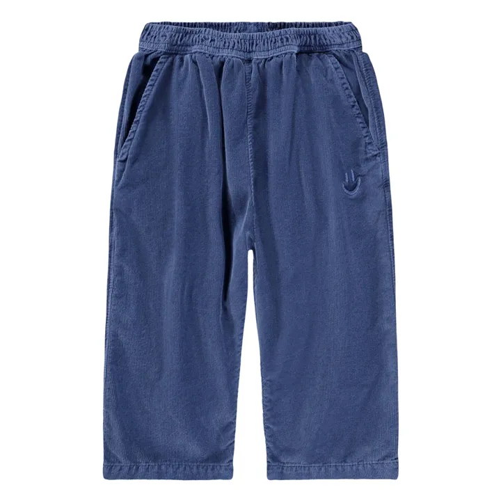 Pantalon Sois Coton Bio | Bleu marine- Image produit n°0