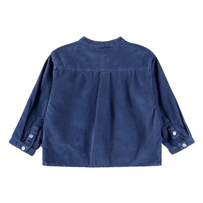 Chemise Enoz Coton Bio | Bleu marine