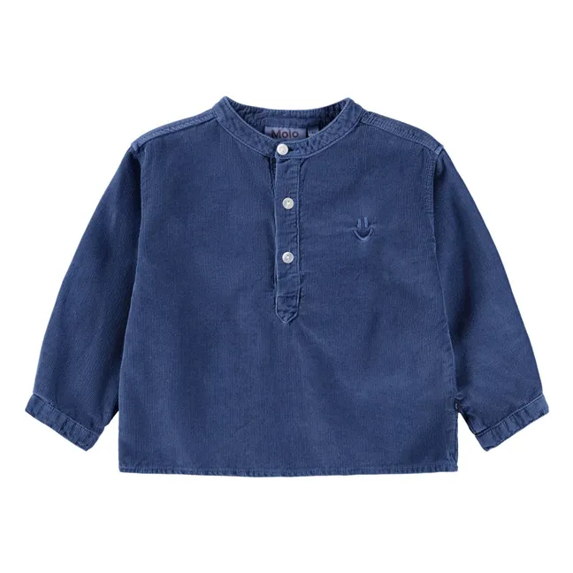 Chemise Enoz Coton Bio | Bleu marine