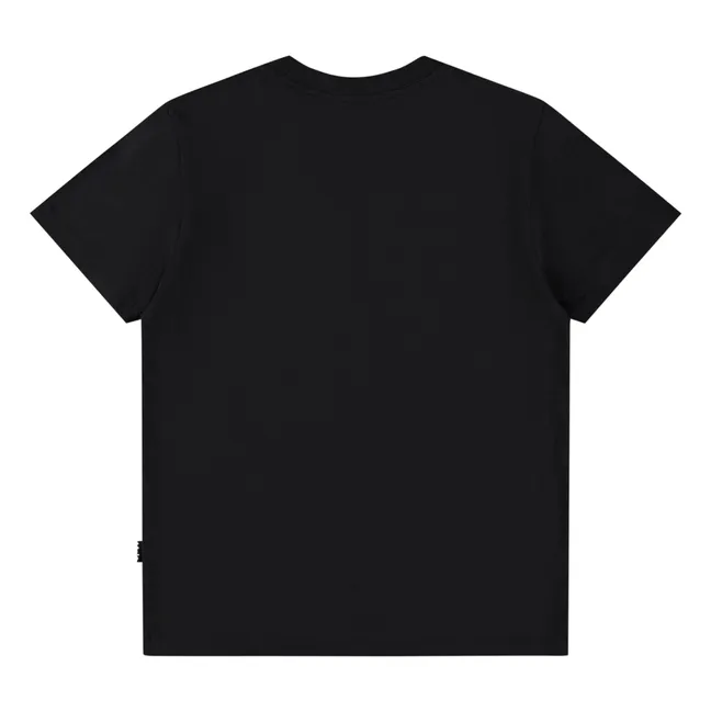 T-shirt Roxo Coton Bio | Noir