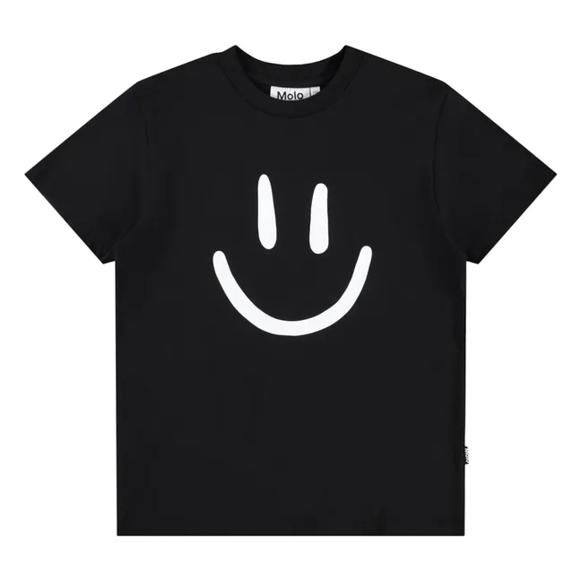T-shirt Roxo Coton Bio | Noir