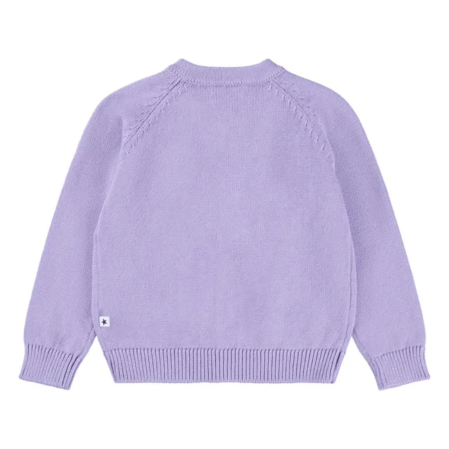 Cardigan Gilli Coton Bio | Violet