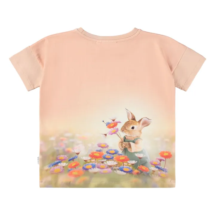 T-shirt Raeesa Coton Bio | Rose poudré- Image produit n°1