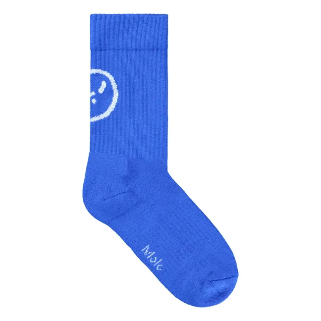Lot de 2 Paires de Chaussettes Norman Smiles | Bleu