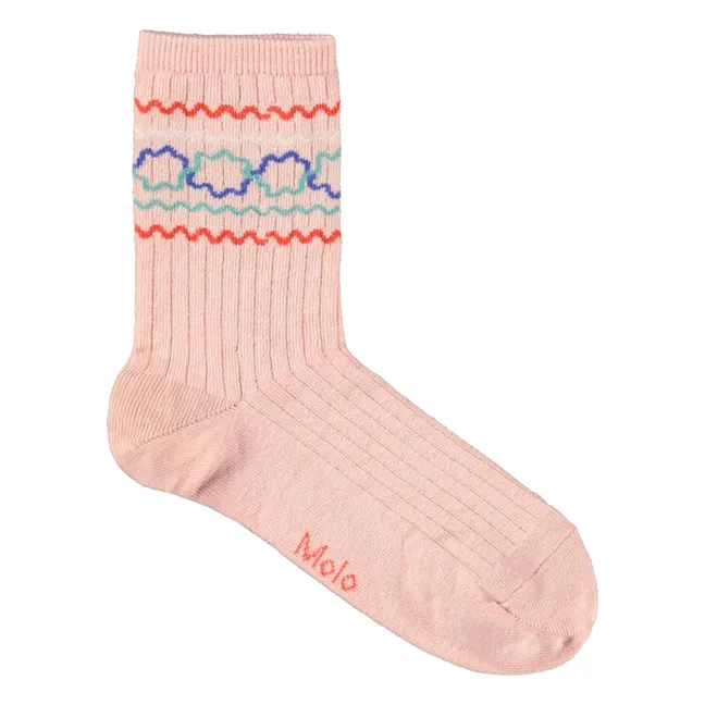 Lot de 2 Paires de Chaussettes Nomi | Rose