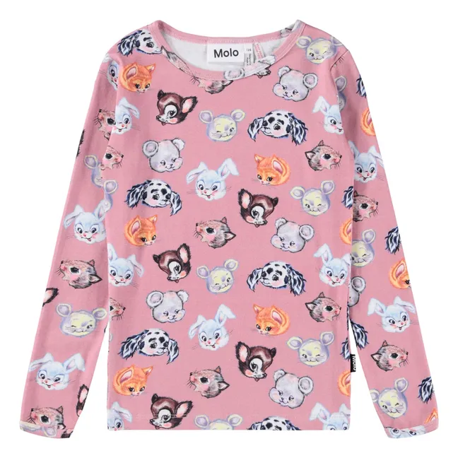 Pyjama Lue Bio-Baumwolle | Rosa