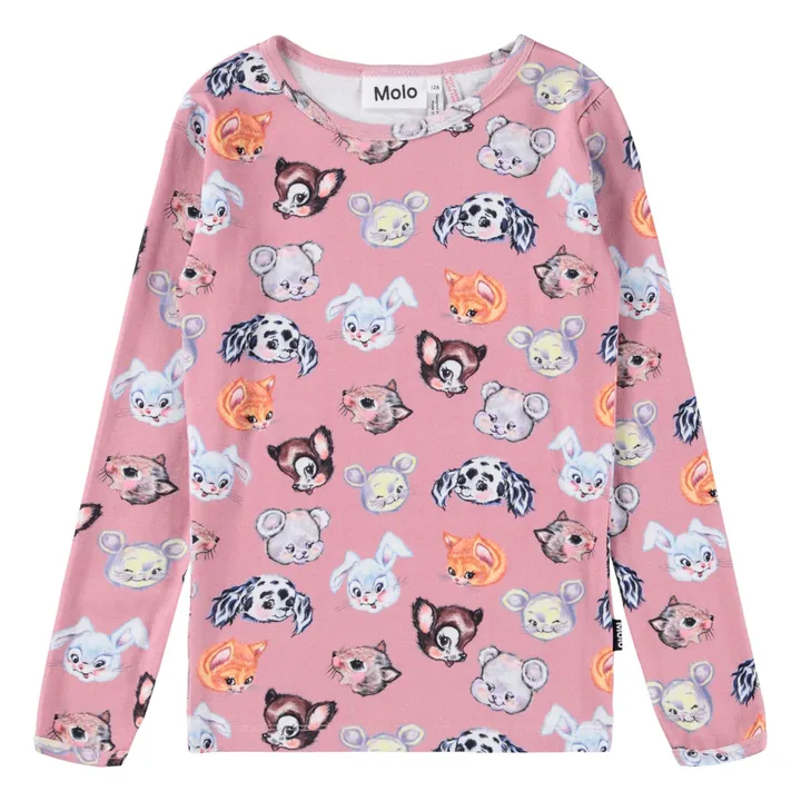 Pyjama Lue Coton Bio | Rose- Image produit n°5