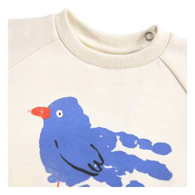 Sweat Disc Bird Coton Bio | Beige