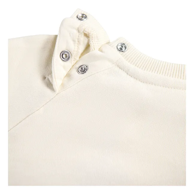Sweat Disc Bird Coton Bio | Beige