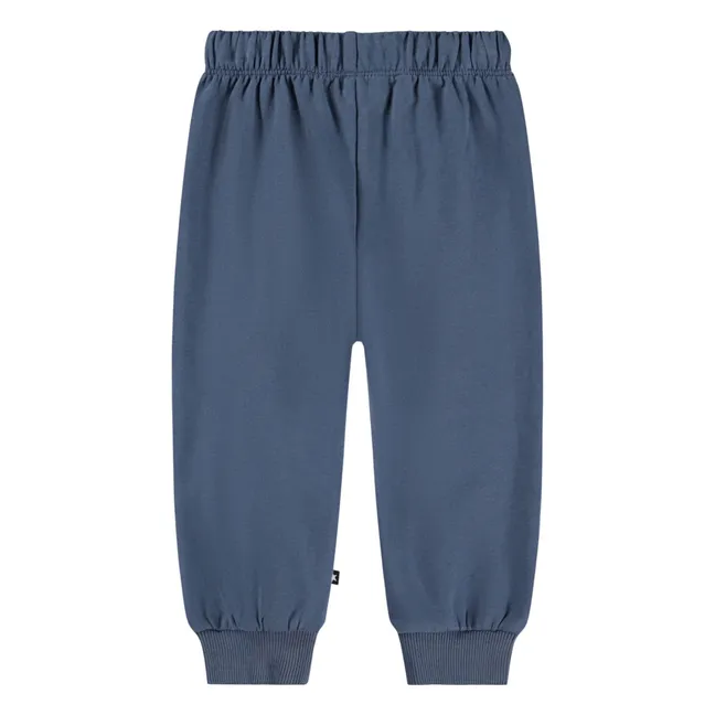 Jogger Simeon Coton Bio | Bleu