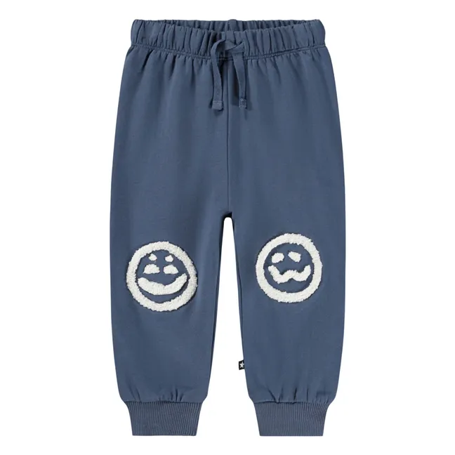Jogger Simeon Coton Bio | Bleu