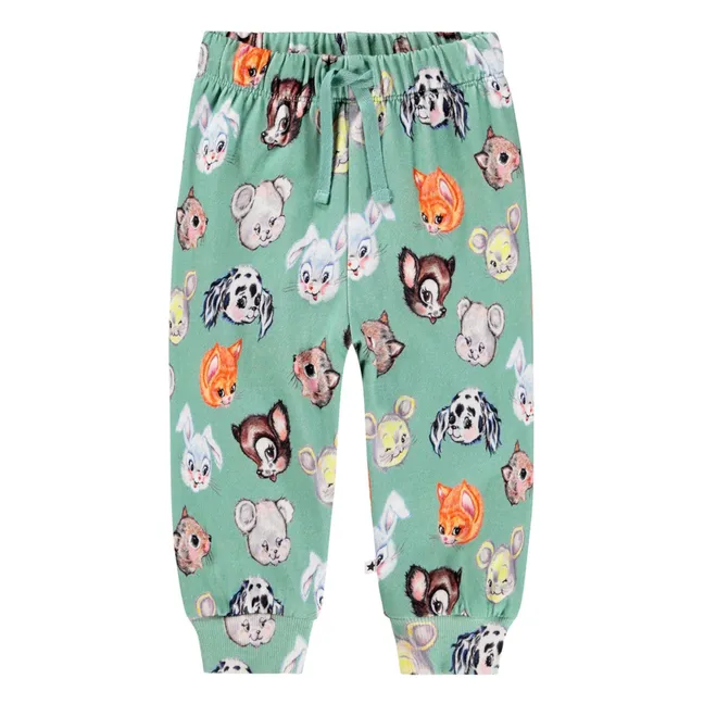 Jogger Simeon Itty Bitty Coton Bio | Vert