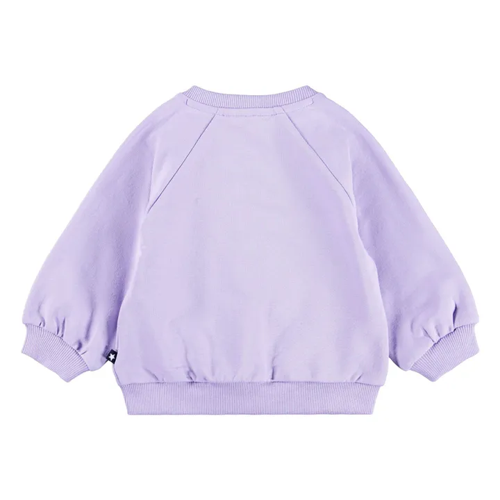 Sweat Daphne Coton Bio | 	Lilas- Image produit n°1