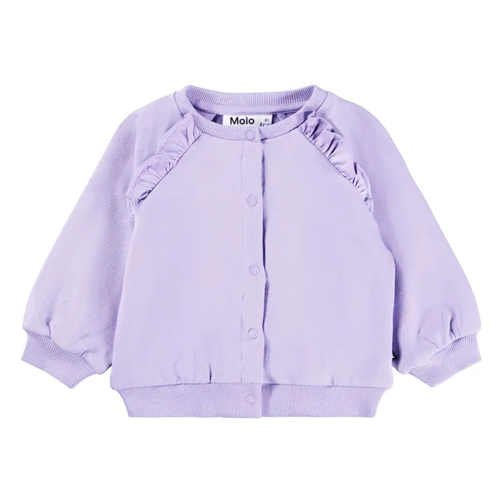 Sweat Daphne Coton Bio | 	Lilas- Image produit n°0