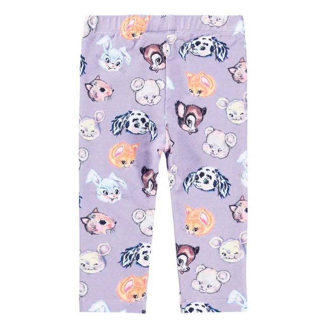 Legging Stefanie Coton Bio | 	Lilas