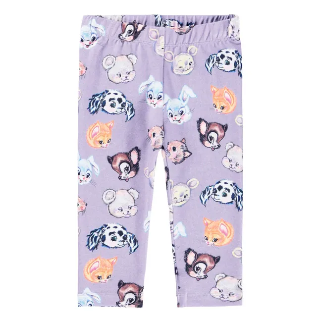 Legging Stefanie Coton Bio | 	Lilas