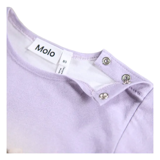 T-shirt Elina Coton Bio | 	Lilas