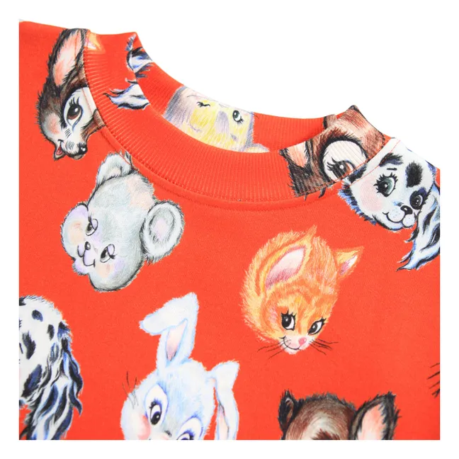 Sweat Marge Coton Bio | Orange