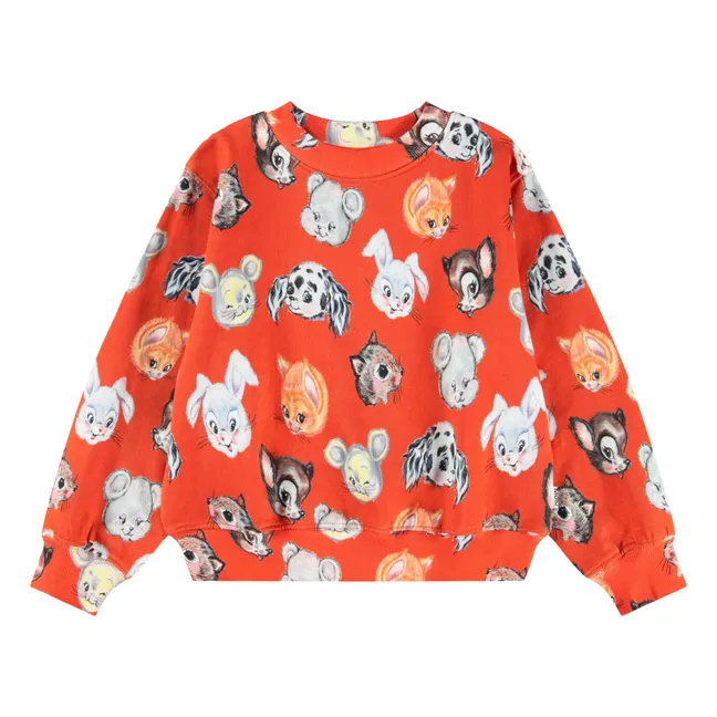 Sweat Marge Coton Bio | Orange