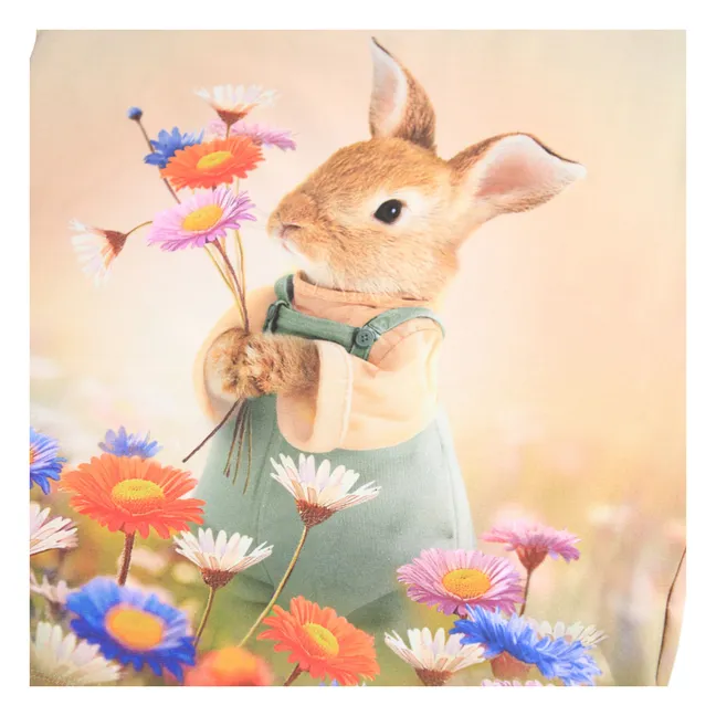 T-shirt Ragnhilde Bunny Rabbit Coton Bio | Beige