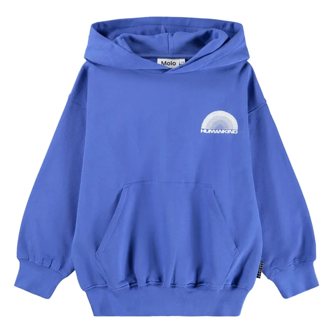 Sweat Marlo Coton Bio | Bleu