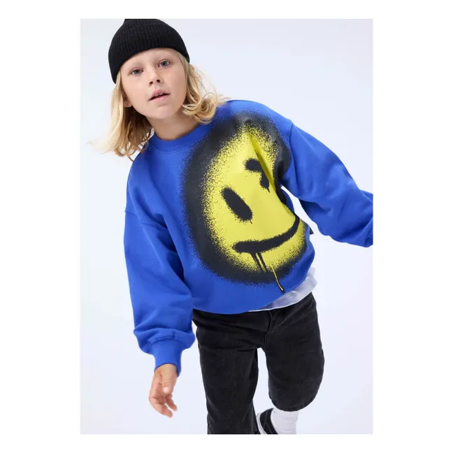 Sweat Mar Coton Bio | Bleu