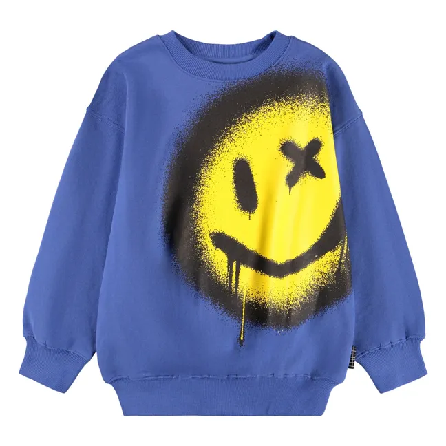 Sweat Mar Coton Bio | Bleu