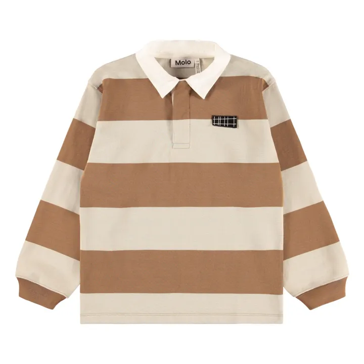 T-shirt Relz Coton Bio | Beige- Image produit n°0