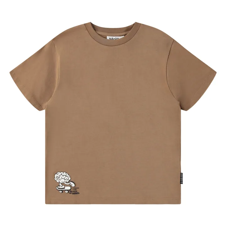 T-shirt Rodney Skate Coton Bio | Marron- Image produit n°1