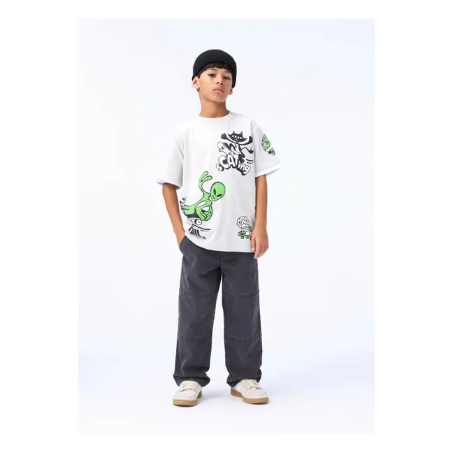 T-shirt Rodney Alien Coton Bio | Beige